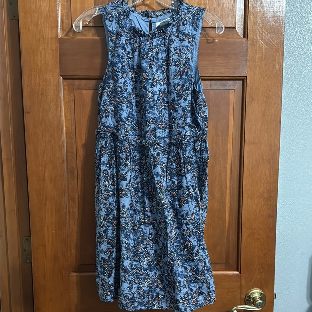 Lucky Brand Blue Floral Top